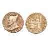 <span class='ref_item'>156 -</span> <span class="object_title">7ª MONEDA CONMEMORATIVA DEL DUX DE VENECIA ANDREAS GRITI. POR ANDREA SPINELLI. 1534.</span>  <p><span class="technical_description">Anverso: Efigie de perfil del Dogo, rodeado por la siguiente leyenda: ANDREAS GRITI DUX VENETIAR MDXXIII. <br/>Reverso: Fachada de la Iglesia de San Francesco della Vigna de Venecia, con la leyenda DIVI FRANCISCI MDXXXIIII, y la leyenda AN SP F. <br/>Diámetro: 3cm. </span><br>Peso: <span class="PESO_HCES1">21,10</span> <span class="PESOUMED_HCES1">gr.</span><br></p>