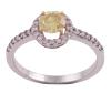 <span class='ref_item'>65 -</span> <span class="object_title">SORTIJA DE ORO 18KT Y DIAMANTES</span>  <p><span class="technical_description">Sortija solitario realizada en oro de 18kt macizo con diamante fancy central en talla brillante con certificado ALGT Nº 43909416 y características: Peso 0.68ct, Color Fancy Greenish Yellow, Pureza I2. En orla y hombros diamantes en talla brillante con peso total aprox 0.20ct<br/>Medida Sortija: 13</span><br>Peso: <span class="PESO_HCES1">2,90</span> <span class="PESOUMED_HCES1">gr.</span><br></p>