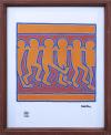 <span class='ref_item'>62 -</span> <span class="object_title">LITOGRAFÍA A COLOR "1990" FIRMADA EN PLANCHA</span>   <p><span class="author">KEITH HARING (Estados Unidos, 1958-1990)</span> <br><span class="technique_material">Litografía offset</span><br><span class="technical_description">Con firma en plancha de Keith Haring en la esquina inferior derecha y numerado a lápiz 58/250 en la esquina inferior izquierda. Firmada en plancha por el autor, presenta el sello en seco de la fundación Keith Haring y el sello en tinta realizado manualmente en parte superior.<br/>Enmarcado en madera teñida y cristal<br/>Medidas sin marco: 34x49cm<br/>Medidas con marco: 47x58cm</span><br></p>