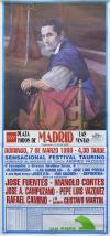 <span class='ref_item'>283 -</span> <span class="object_title">CARTEL "PLAZA DE TOROS DE MADRID-LAS VENTAS. SENSACIONAL FESTIVAL TAURINO" MARZO, 1999</span>   <p><span class="technical_description">Medidas: 163,5x76cm</span><br></p>