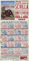 <span class='ref_item'>273 -</span> <span class="object_title">CARTEL "PLAZA DE TOROS DE SEVILLA, DOMINGO DE RESURRECCIÓN Y FERIA DE ABRIL" ABRIL, 1989.</span>   <p><span class="technical_description">El papel presenta algunos desperfectos.<br/>Medidas: 184,5x88cm</span><br></p>