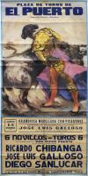 <span class='ref_item'>276 -</span> <span class="object_title">CARTEL "PLAZA DE TOROS DE EL PUERTO" JUNIO, 1971.</span>   <p><span class="technical_description">Rotura de papel en la parte inferior.<br/>Medidas: 190x83,5cm</span><br></p>