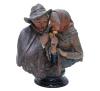 <span class='ref_item'>148 -</span> <span class="object_title">CONJUNTO EN TERRACOTA "PAREJA"</span>   <p><span class="technique_material">Terracota policromada</span><br><span class="technical_description">Policromada con base. Representa a dos ancianos en actitud romántica</span><br><span class="ALTO_HCES1">56</span>x<span class="ANCHO_HCES1">40</span>x<span class="GRUESO_HCES1">26 </span><span class="GRUESOUMED_HCES1">cm.</span></p>
