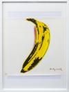 <span class='ref_item'>40 -</span> <span class="object_title">LITOGRAFÍA A COLOR "BANANA" FIRMADA EN PLANCHA </span>   <p><span class="author">ANDY WARHOL (Pittsburgh, 1928 - Nueva York, 1987)  </span> <br><span class="technique_material">Litografía offset</span><br><span class="technical_description">Con firma en plancha de Warhol en la esquina inferior derecha y numerado a lápiz 294 en la esquina inferior izquierda. Edición limitada a 2400 litografías.<br/>En el reverso aparece el sello en tinta del museo Carnegie de Pittsburgh y la pegatina de verificación de autenticidad. Acompañado con certificado firmado por Arte Viva Olegrafica Marmorea.<br/>Medidas sin marco: 60x60cm</span><br></p>