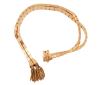<span class='ref_item'>150 -</span> <span class="object_title">PULSERA EN ORO 18KT, AÑOS 60</span>  <p><span class="technical_description">Pulsera realizada en oro de 18kt, años 60. Con doble linea compuesta por eslabones en forma de prisma rectangular. Rematada en dos borlones formados por cadenas a modo de flecos. En su estuche<br/>Cierre: Pestaña cuadrada<br/>Longitud: 22 cm</span><br>Peso: <span class="PESO_HCES1">33,90</span> <span class="PESOUMED_HCES1">gr.</span><br></p>