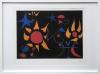 <span class='ref_item'>81 -</span> <span class="object_title">LITOGRAFÍA A COLOR "SIN TÍTULO II" FIRMADA EN PLANCHA </span>   <p><span class="author">JOAN MIRÓ (Barcelona, 1893- Mallorca, 1983)  </span> <br><span class="technique_material">Litografía offset</span><br><span class="technical_description">Con firma en plancha de Miró en la esquina inferior derecha y numerado a lápiz 14 en la esquina inferior izquierda. Edición limitada a 150 litografías. Con sello en seco S.P.A.D.E.M editor.<br/>En el reverso aparece la pegatina de verificación de autenticidad. Acompañado con certificado firmado por Arte Viva Oleografica Marmorea. Enmarcado con metacrilato.<br/>Medidas sin marco: 56x76cm<br/>Medidas con marco: 62,5x94cm</span><br></p>