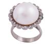 <span class='ref_item'>206 -</span> <span class="object_title">SORTIJA EN ORO 18KT, PERLA MABE Y DIAMANTES</span>  <p><span class="technical_description">Sortija realizada en oro de 18kt. Perla mabe central orlada por diamantes en talla brillante con peso total aprox 0.36ct<br/>Medida Sortija: 11</span><br>Peso: <span class="PESO_HCES1">8,80</span> <span class="PESOUMED_HCES1">gr.</span><br></p>
