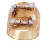 <span class='ref_item'>24 -</span> <span class="object_title">SORTIJA EN ORO 18KT Y DIAMANTES</span>  <p><span class="technical_description">Sortija realizada en oro de 18kt. Con dos hileras de diamantes en talla marquise, baguette y brillante con peso total aprox 0.70ct<br/>Medida Sortija: 13</span><br>Peso: <span class="PESO_HCES1">8,10</span> <span class="PESOUMED_HCES1">gr.</span><br></p>