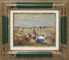 <span class='ref_item'>76 -</span> <span class="object_title">LA SIEGA (S.XX)</span>   <p><span class="technique_material">Óleo sobre tabla</span><br><span class="technical_description">Firmado Turino en la esquina inferior derecha. <br/>Enmarcado en madera dorada y tallada en esquinas con motivos florales. <br/>Medidas con marco: 39x44cm</span><br></p>