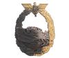 <span class='ref_item'>182 -</span> <span class="object_title">INSIGNIA DE LA MARINA ALEMANA "LANCHAS MOTORIZADAS O E-BOAT", ALEMANIA, AÑOS 40.</span>   <p><span class="technical_description">Con restos de decoración dorada.</span><br></p>