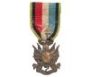<span class='ref_item'>183 -</span> <span class="object_title">MEDALLA FRANCESA DE LA I GUERRA MUNDIAL DE CORACEROS DE CABALLERÍA</span>   <p><span class="technical_description"> Textil con algunas señales de uso.</span><br></p>
