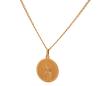 <span class='ref_item'>210 -</span> <span class="object_title">MEDALLA Y CADENA EN ORO 18KT</span>  <p><span class="technical_description">Medalla y cadena realizados en oro de 18kt. La medalla está biselada y tiene la imagen de la Virgen de la Paloma. Cadena de eslabón barbado<br/>Cierre: Reasa<br/>Longitud de la cadena: 60cm<br/> </span><br>Peso: <span class="PESO_HCES1">9,50</span> <span class="PESOUMED_HCES1">gr.</span><br></p>