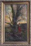 <span class='ref_item'>2 -</span> <span class="object_title">MUJER BAJO EL ÁRBOL (S. XIX)</span>   <p><span class="author">RICARD MARTÍ AGUILÓ (España, 1868-1936)</span> <br><span class="technique_material">Óleo sobre lienzo</span><br><span class="technical_description">Firmado y fechado en la esquina inferior izquierda.<br/>Enmarcado en madera tallada y dorada.<br/>Medidas con marco: 114x76cm</span><br></p>