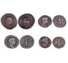 <span class='ref_item'>200 -</span> <span class="object_title">LOTE DE 4 MONEDAS DEL IMPERIO ROMANO EN PLATA</span>  <p><span class="technical_description">Lote compuesto por 4 monedas realizadas en plata del Imperio Romano:<br/>-Denario de Alejandro Severo (229 d.C.) 2,31gr<br/>-Antoniniano de Filipo II (248-249 d.C.) 3,48gr<br/>-Antoniniano de Volusiano (251-253 d.C.) 3,88gr<br/>-Denario de Diva Faustina (140-141 d.C.) 2,28gr</span><br></p>