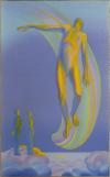 <span class='ref_item'>128 -</span> <span class="object_title">"ASCENCIÓN DE JESUCRISTO", 1977</span>   <p><span class="author">MARGARET MARLEY MODLIN (Carolina del Norte, 1927 - Madrid, 1998) </span> <br><span class="technique_material">Óleo sobre lienzo</span><br><span class="technical_description">Firmado y fechado en el ángulo inferior izquierdo<br/>Enmarcado . Ligeros desperfectos.<br/>Medidas: 206 x 126cm sin marco</span><br></p>