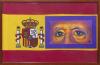 <span class='ref_item'>137 -</span> <span class="object_title">"OJOS Y ESPAÑA", 1973</span>   <p><span class="author">MARGARET MARLEY MODLIN (Carolina del Norte, 1927 - Madrid, 1998) </span> <br><span class="technique_material">Tejido y ceras sobre papel</span><br><span class="technical_description">Firmado y fechado en el ángulo inferior derecho<br/>Enmarcado en cristal<br/>Medidas con marco: 45x70cm</span><br></p>