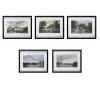 <span class='ref_item'>67 -</span> <span class="object_title">CONJUNTO DE CINCO VISTAS A COLOR DE LOS REALES SITIOS DE MADRID</span>   <p><span class="technique_material">Litografía a color</span><br><span class="technical_description">Dibujos realizados por Fernando Brambilla que muestran distintas estampas de la ciudad de Madrid: Estanque del Retiro, Museo del Prado desde el Botánico, Puerta del jardín del Príncipe, Embarcadero del Jardín del príncipe y Palacio de Aranjuez.<br/>Firma en plancha. Edición de 1500 ejemplares.<br/>Enmarcados en marco negro y metacrilato.<br/>Medidas: 43x53cm</span><br></p>