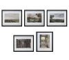 <span class='ref_item'>84 -</span> <span class="object_title">CONJUNTO DE CINCO VISTAS A COLOR DE LOS REALES SITIOS DE MADRID</span>   <p><span class="technique_material">Litografía a color</span><br><span class="technical_description">Dibujos realizados por Fernando Brambilla que muestran distintas estampas de la ciudad de Madrid: dos de la Rotonda del Museo del Prado, dos Vistas Generale y Vista del río. <br/>Firma en plancha. Edición de 1500 ejemplares.<br/>Enmarcados en marco negro y metacrilato.<br/>Medidas: 43x53cm</span><br></p>