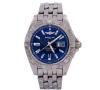 <span class='ref_item'>191 -</span> <span class="object_title">RELOJ BREITLING EN ACERO. AUTOMÁTICO</span>  <p><span class="technical_description">Reloj Breitling, modelo A49360, realizado en acero. Movimiento automático. Caja de 41ºmm, esfera azul con calendario a las 3 y cristal de zafiro. Resistencia al agua 30 ATM. Señales de uso. Nº 1447959. En estado de marcha. </span><br>Peso: <span class="PESO_HCES1">162,50</span> <span class="PESOUMED_HCES1">gr.</span><br></p>