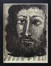 <span class='ref_item'>63 -</span> <span class="object_title">"VISAGE D&#39;HOMME BARBU A ÊPAISSE, CHEVELURE, TRAIT ET LAVIS", BUFFON. PARÍS, 1957</span>   <p><span class="author">PABLO RUÍZ PICASSO (Málaga, 1881 - Mougins, 1973)  </span> <br><span class="technique_material">Litografía firmada manualmente en rojo por Picasso</span><br><span class="technical_description">Muestra uno de los diseños de "Buffon", álbum que reúne 40 dibujos que Picasso realizó en los márgenes de un ejemplar editado por Martin Fabiani en 1957.<br/>Firmado en la zona inferior derecha.<br/>Edición 96 de 226 ejemplares. Imprenta Priester Fréres y publicado por Cercle D&#39;Art S.A.<br/>Acompaña certificado de autenticidad nº 717229, emitido por Pavillon des Arts, Art de L&#39;ile de France, con fecha 25 de abril de 1992<br/>Enmarcado con metacrilato. <br/>Medidas marco: 42x31,5cm<br/>Medidas hoja: 36x29cm</span><br></p>
