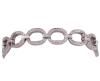 <span class='ref_item'>87 -</span> <span class="object_title">PULSERA EN ORO 18KT Y DIAMANTES</span>  <p><span class="technical_description">Pulsera realizada en oro de 18kt. Con eslabones abiertos ovalados adornados con diamantes en talla brillante con peso total aprox 3ct.<br/>Cierre: Caja con lengüeta y ocho de seguridad<br/>Longitud: 17cm<br/>RefC 67790</span><br>Peso: <span class="PESO_HCES1">30,20</span> <span class="PESOUMED_HCES1">gr.</span><br></p>