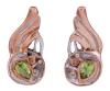 <span class='ref_item'>182 -</span> <span class="object_title">PENDIENTES EN PLATA 925 CON CHAPADO EN ORO, PERIDOTOS Y ZAFIROS DORADOS. JOYERÍA DE AUTOR, PIEZA ÚNICA</span>  <p><span class="technical_description">Pareja de pendientes realizados en plata de ley 925 con contrastes y partes chapadas en oro. Diseño formado por círculos y formas de hojas adornados con peridotos en talla perilla y peso total aprox 0.65ct. Con pequeños zafiros dorados en talla redonda de peso total aprox 0.05ct.<br/>Cierre: Presión</span><br>Peso: <span class="PESO_HCES1">5,50</span> <span class="PESOUMED_HCES1">gr.</span><br></p>