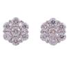<span class='ref_item'>225 -</span> <span class="object_title">PENDIENTES ROSETA EN PLATA DE LEY Y MOISSANITAS</span>  <p><span class="technical_description">Pareja de pendientes realizados en plata de ley. Diseño de roseta formada por moissanitas en talla brillante con peso total aprox 1.40ct. <br/>Cierre: Presión</span><br>Peso: <span class="PESO_HCES1">2,70</span> <span class="PESOUMED_HCES1">gr.</span><br></p>