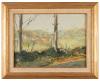 <span class='ref_item'>110 -</span> <span class="object_title">PAISAJE, S.XX</span>   <p><span class="author">MIGUEL ÁNGEL LOMBARDÍA (Asturias, 1946)</span> <br><span class="technique_material">Óleo sobre tabla</span><br><span class="technical_description">Representa la vista de un paisaje con río y montes. <br/>Firmado en el ángulo inferior derecho por el autor.<br/>Enmarcado en madera dorada y paspartú de tejido.<br/>Medidas con marco: 44x54cm</span><br></p>