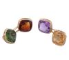 <span class='ref_item'>158 -</span> <span class="object_title">GEMELOS EN ORO 14KT Y PIEDRAS DE COLOR</span>  <p><span class="technical_description">Pareja de gemelos realizados en oro de 14kt. Compuestos por piedras de color en talla cojín con bisel decorado</span><br>Peso: <span class="PESO_HCES1">11,10</span> <span class="PESOUMED_HCES1">gr.</span><br></p>