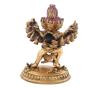 <span class='ref_item'>189 -</span> <span class="object_title">FIGURA EN BRONCE DORADO, REPRESENTA UN DIOS CON ROSTROS</span>   <p><span class="technical_description">Restos de policromía en parte superior<br/>Medidas: 20x15cm</span><br></p>