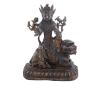 <span class='ref_item'>194 -</span> <span class="object_title">FIGURA EN BRONCE PATINADO DE UN DIOS SOBRE DRAGÓN</span>   <p><span class="technical_description">Base rectangular. Con desperfectos del bronce en brazos y base.<br/>Medidas: 26x18cm</span><br></p>