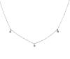 <span class='ref_item'>227 -</span> <span class="object_title">GARGANTILLA EN ORO 18KT Y DIAMANTES</span>  <p><span class="technical_description">Gargantilla fina realizada en oro de 18kt con tres diamantes centrales en talla brillante de peso aprox 0.04ct. Cadena de fino eslabón barbado<br/>Cierre: Reasa<br/>Longitud: 40cm</span><br>Peso: <span class="PESO_HCES1">0,90</span> <span class="PESOUMED_HCES1">gr.</span><br></p>