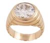 <span class='ref_item'>174 -</span> <span class="object_title">SOLITARIO EN ORO 18KT Y DIAMANTE DE 3.50CT</span>  <p><span class="technical_description">Sortija solitario realizada en oro de 18kt con gran diamante central en talla brillante de peso aprox 3.50ct y estimación de color J-K y de pureza P1<br/>Medida Sortija: 15</span><br>Peso: <span class="PESO_HCES1">12,70</span> <span class="PESOUMED_HCES1">gr.</span><br></p>