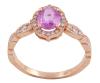 <span class='ref_item'>87 -</span> <span class="object_title">SORTIJA EN ORO 18KT, ZAFIRO ROSA Y DIAMANTES</span>  <p><span class="technical_description">Sortija realizada en oro rosa de 18kt. Formada por un zafiro rosa en talla oval con peso aprox 1ct y en orla y hombros diamantes en talla brillante con peso total aprox 0.50ct<br/>Medida Sortija: 15</span><br>Peso: <span class="PESO_HCES1">2,80</span> <span class="PESOUMED_HCES1">gr.</span><br></p>