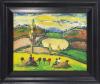 <span class='ref_item'>82 -</span> <span class="object_title">VISTA DE PAISAJE, SEGUIDOR DE BENJAMÍN PALENCIA (S. XX)</span>   <p><span class="technique_material">Óleo sobre lienzo</span><br><span class="technical_description">Representa la vista de un valle con figuras de pastores sentados junto a sus rebaños. Realizada con una gama cromática muy llamativa en el que destaca distintas tonalidades de amarillo, verde y marrón. <br/>Enmarcado en marco de madera negra. Con pequeñas faltas.<br/>Medidas con marco: 63x76cm</span><br></p>