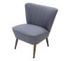 <span class='ref_item'>227 -</span> <span class="object_title">DESCALZADORA, AÑOS 50</span>   <p><span class="technical_description">Asiento tapizado en gris oscuro y patas en madera, con algunos desperfectos. <br/>Medidas: 60x70x44cm</span><br></p>
