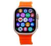 <span class='ref_item'>200 -</span> <span class="object_title">SMARTWATCH T10 ULTRA2</span>  <p><span class="technical_description">Reloj inteligente T10 Ultra2. Con funciones de bluetooth y videollamada, GPS, y varias deportivas como frecuencia cardíaca, presión sanguínea, tiempo de ejercicio, detección de sueño, entre otras. Caja de 47 x 41mm. Correa de caucho naranja. Incluye cargador e instrucciones. A estrenar sin uso.</span><br>Peso: <span class="PESO_HCES1">48,40</span> <span class="PESOUMED_HCES1">gr.</span><br></p>
