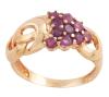 <span class='ref_item'>189 -</span> <span class="object_title">SORTIJA EN ORO 18KT Y RUBÍES</span>  <p><span class="technical_description">Sortija realizada en oro de 18kt. Formada por rubíes en diseño de racimo y talla redonda con peso total aprox 0.50ct<br/>Medida Sortija: 18</span><br>Peso: <span class="PESO_HCES1">4,40</span> <span class="PESOUMED_HCES1">gr.</span><br></p>