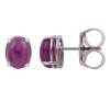 <span class='ref_item'>67 -</span> <span class="object_title">PENDIENTES EN PLATA 925 Y RUBÍES</span>  <p><span class="technical_description">Pendientes realizados en plata de ley 925. Formados por rubíes en cabujón oval engastados en garras con un peso total aprox de 2.50ct. <br/>Cierre: Presiones grandes</span><br>Peso: <span class="PESO_HCES1">2,40</span> <span class="PESOUMED_HCES1">gr.</span><br></p>