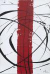 <span class='ref_item'>100 -</span> <span class="object_title">“ABSTRACCION” (2006)</span>   <p><span class="technique_material">Óleo sobre lienzo</span><br><span class="technical_description">En colores negros y rojos con rápidos trazos.<br/>Firmado Susana Panullo y fechado en 06 en la esquina inferior derecha. Sin enmarcar<br/>Medidas: 147,5x60cm</span><br></p>