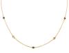 <span class='ref_item'>19 -</span> <span class="object_title">CADENA EN ORO 18KT, ZAFIRO, ESMERALDA, TOPACIOS Y GRANATE</span>  <p><span class="technical_description">Cadena realizada en oro de 18kt de eslabón barbado. Adornados con un zafiro, una esmeralda, dos topacios y un granate, todos en talla redonda.<br/>Cierre: Reasa<br/>Longitud de la cadena: 40cm</span><br>Peso: <span class="PESO_HCES1">2,90</span> <span class="PESOUMED_HCES1">gr.</span><br></p>
