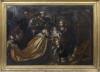 <span class='ref_item'>33 -</span> <span class="object_title">ADORACIÓN DE LOS REYES MAGOS</span>   <p><span class="author">ESCUELA ESPAÑOLA, S.XVIII  </span> <br><span class="technique_material">Óleo sobre lienzo</span><br><span class="technical_description">Representa a la corte de los Reyes Magos de Oriente alrededor de la Sagrada Familia.<br/>Enmarcado en madera dorada.<br/>Sin firma<br/>Medidas con marco: 92x116cm</span><br></p>