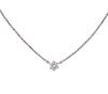 <span class='ref_item'>81 -</span> <span class="object_title">COLGANTE Y CADENA EN ORO 18KT CON DIAMANTE</span>  <p><span class="technical_description">Colgante punto de luz y cadena realizados en oro de 18kt. El colgante con un diamante en talla brillante con peso total aprox 0.90ct, estimación de color I y de pureza SI. Cadena veneciana<br/>Cierre: Reasa y cadena de seguridad<br/>Longitud de la cadena: 40cm (con dos asas extra para acortarla)<br/>RefC 77964</span><br>Peso: <span class="PESO_HCES1">6,50</span> <span class="PESOUMED_HCES1">gr.</span><br></p>