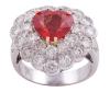 <span class='ref_item'>111 -</span> <span class="object_title">SORTIJA EN ORO 14KT, ZAFIRO PADPARADSCHA Y DIAMANTES</span>  <p><span class="technical_description">Sortija realizada en oro de 14kt. Con un zafiro padparadscha central en talla corazón de peso aprox 3.30ct y doble orla de diamantes en talla brillante con peso total aprox 2.90ct. Se acompaña de copia de certificado SLP 0101119<br/>Medida Sortija: 13<br/>RefC 1892GP</span><br>Peso: <span class="PESO_HCES1">9,80</span> <span class="PESOUMED_HCES1">gr.</span><br></p>