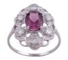<span class='ref_item'>141 -</span> <span class="object_title">SORTIJA EN ORO 18KT, ESPINELA ROSA Y DIAMANTES</span>  <p><span class="technical_description">Sortija realizada en oro bicolor de 18kt. Con espinela rosa natural central en talla oval de peso aprox 1.50ct y en orla diamantes en talla brillante con peso total aprox 0.30ct. <br/>Medida Sortija: 12<br/>RefC 4714</span><br>Peso: <span class="PESO_HCES1">3,70</span> <span class="PESOUMED_HCES1">gr.</span><br></p>
