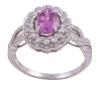 <span class='ref_item'>271 -</span> <span class="object_title">SORTIJA EN ORO 18KT, ZAFIRO ROSA Y DIAMANTES</span>  <p><span class="technical_description">Sortija realizada en oro de 18kt. Zafiro rosa central en talla oval con peso aprox 1.50ct y en hombros y orla diamantes en talla brillante con peso total aprox 0.45ct. Se acompaña de copia de certificado GIL JEW201712102379<br/>Medida Sortija: 13<br/>RefC 4971</span><br>Peso: <span class="PESO_HCES1">4</span> <span class="PESOUMED_HCES1">gr.</span><br></p>