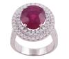 <span class='ref_item'>25 -</span> <span class="object_title">SORTIJA EN ORO 18KT, RUBÍ Y DIAMANTES</span>  <p><span class="technical_description">Sortija realizada en oro de 18kt. Rubí central en talla oval con peso total aprox 8ct y en doble orla y hombros diamantes en talla brillante con peso total aprox 1.50ct<br/>Medida Sortija: 14</span><br>Peso: <span class="PESO_HCES1">11,10</span> <span class="PESOUMED_HCES1">gr.</span><br></p>