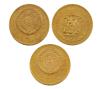 <span class='ref_item'>199 -</span> <span class="object_title">TRES MONEDAS DE 20 PESOS MEXICANOS EN ORO 900m/m</span>  <p><span class="technical_description">Lote de 3 monedas realizadas en oro de 900m/m de 20 pesos mexicanos cada una. Una de 1918 y las otras dos de 1959<br/>Diámetro: 23mm</span><br>Peso: <span class="PESO_HCES1">49,80</span> <span class="PESOUMED_HCES1">gr.</span><br></p>