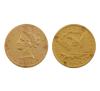 <span class='ref_item'>177 -</span> <span class="object_title">DOS MONEDA DE 10 DÓLARES DE EEUU EN ORO 900m/m</span>  <p><span class="technical_description">Lote de 2 monedas realizadas en oro de 900m/m de 10 dólares estadounidenses cada una. Una de 1896 y otra de 1897<br/>Diámetro: 22mm</span><br>Peso: <span class="PESO_HCES1">33,30</span> <span class="PESOUMED_HCES1">gr.</span><br></p>