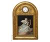 <span class='ref_item'>141 -</span> <span class="object_title">RELOJ MURAL AUTÓMATA CON SONERÍA, THARIN A PARIS SIGLO XIX</span>   <p><span class="technical_description">Reloj con esfera en esmalte blanco y numeración romana, cubierta con cristal.<br/>Decorada con una figura femenina autómata tocando el arpa en la parte inferior. <br/>Con cajetín para el acceso a la sonería en la parte inferior izquierda. Al dorso antigua etiqueta en francés con las instrucciones de manejo y cuidado. <br/>Faltas en el esmalte de la esfera y en los bordes de la caja.  <br/>En estado de marcha. Adjunta dos llaves. <br/>Medidas: 87 x 17 x 58 cm.</span><br></p>